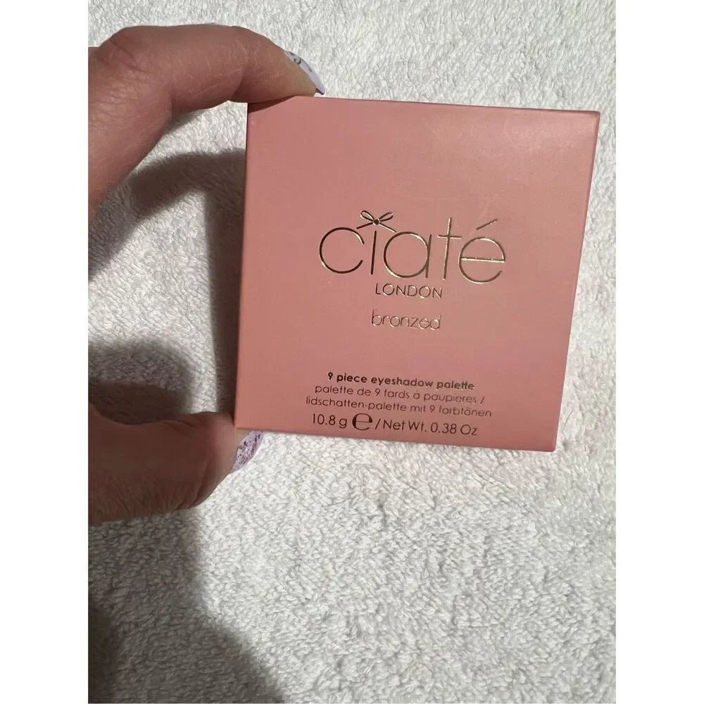 Ciaté London Bronzed‎ Eyeshadow Palette - 9-Pan Full Size BNIB Vegan MSRP $24